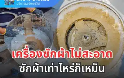 ผ้าเหม็นอับ ซักยังไงก็ไม่หาย? ล้างเครื่องซักผ้าช่วยได้